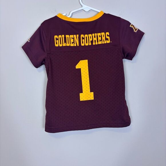 Minnesota Golden Gophers Maroon Toddler Football Jersey 2T - Picture 2 of 3